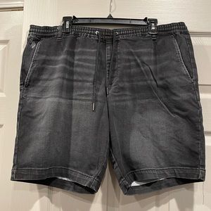 Denim-Style Jogger Shorts